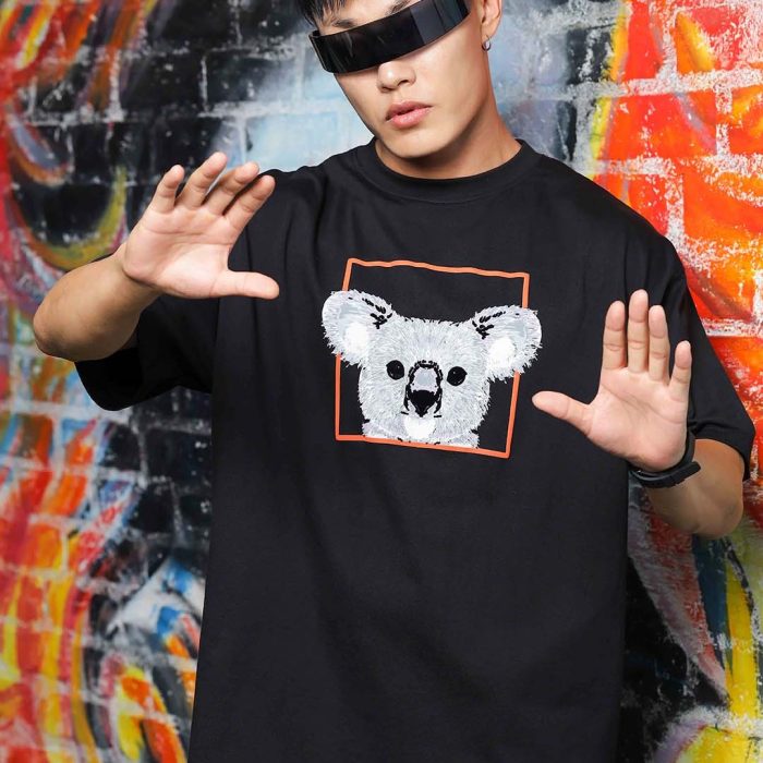 Unisex Graphic Printed Drop Shoulder Oversized T-Shirt