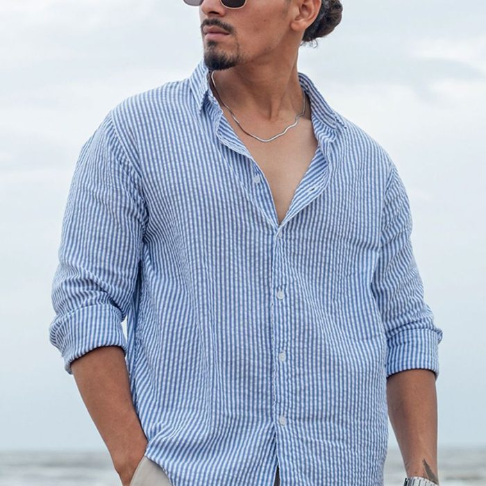 Powerlook Men Micro Checks Checked Casual Shirt